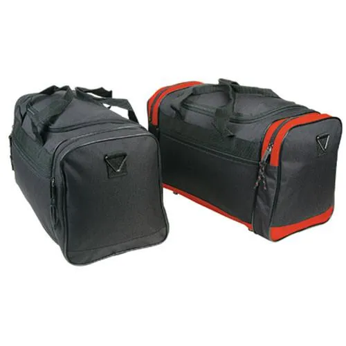 17" Standard Size Two Tone Duffle Bag