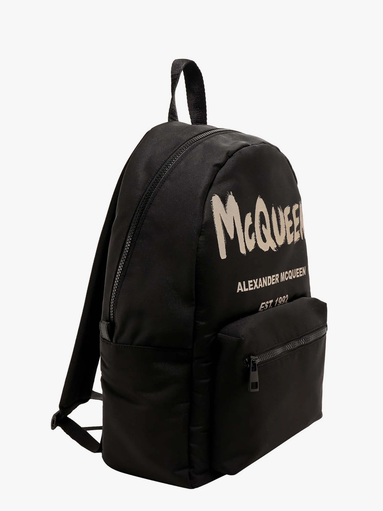 Alexander Mcqueen Men Alexander Mcqueen Black Backpacks