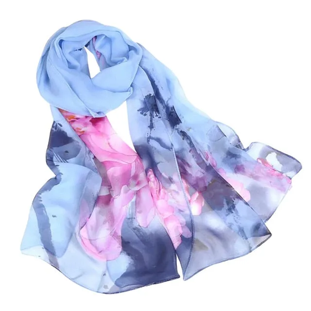 Autumn Femme Silk Scarves