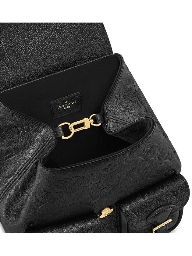 Backup Monogram Empreinte Backpack Black