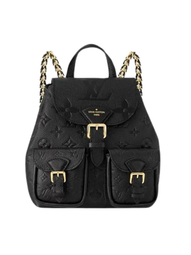 Backup Monogram Empreinte Backpack Black