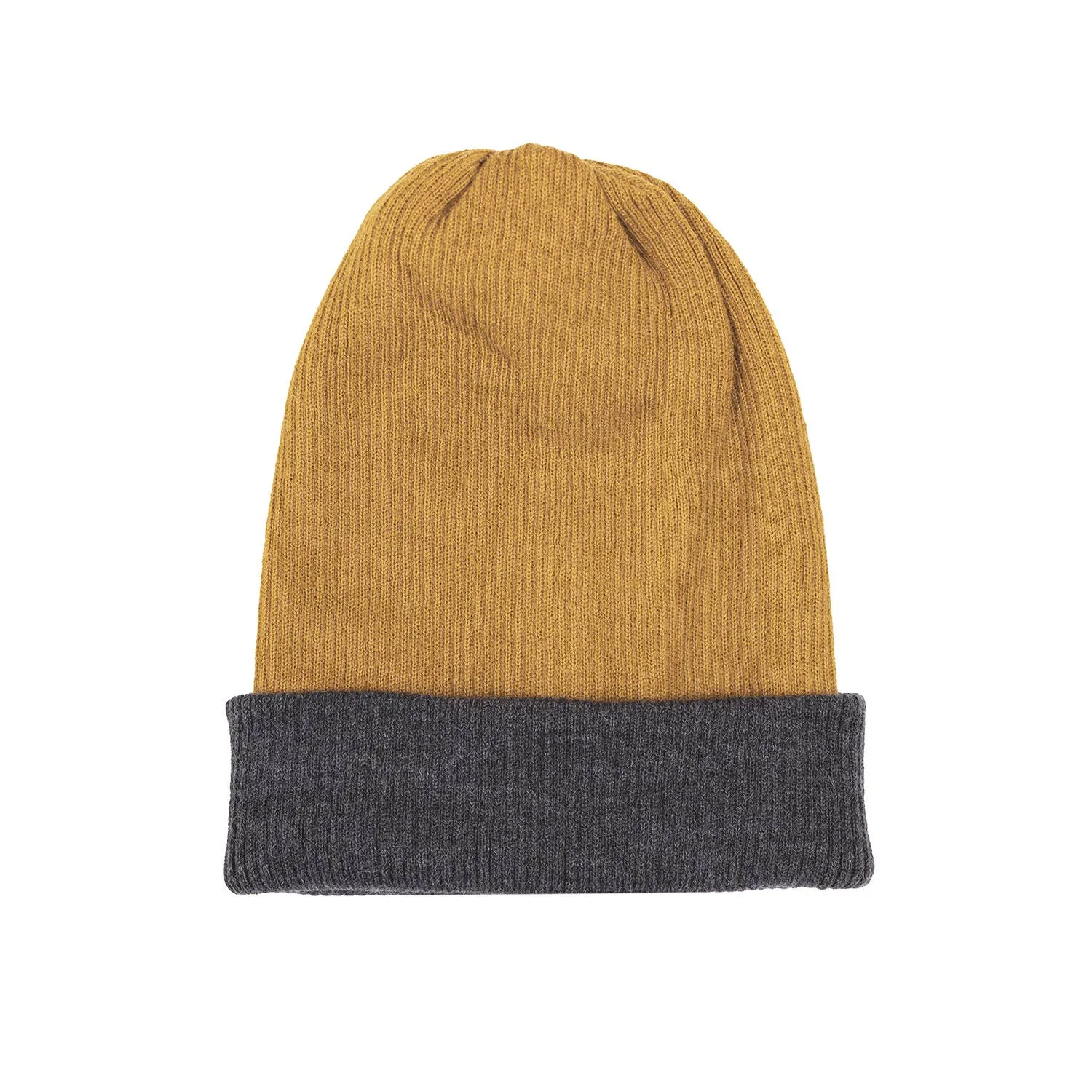 Beanie - Rev Rib - Gold Rush