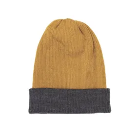 Beanie - Rev Rib - Gold Rush