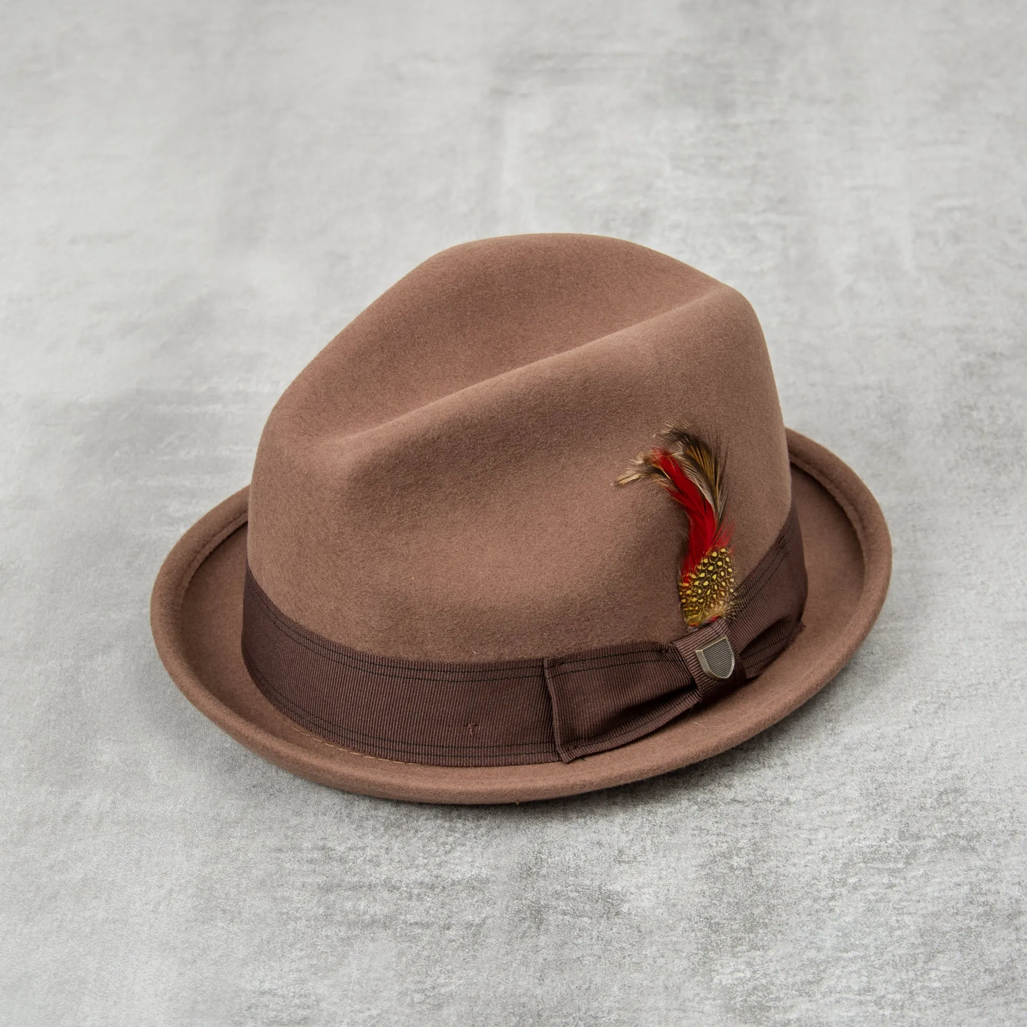 Brixton Gain Fedora - Bison