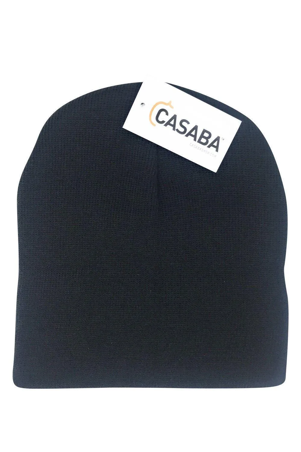 Casaba Beanies Hats Caps Short Uncuffed Knit Soft Warm Winter for Men Women