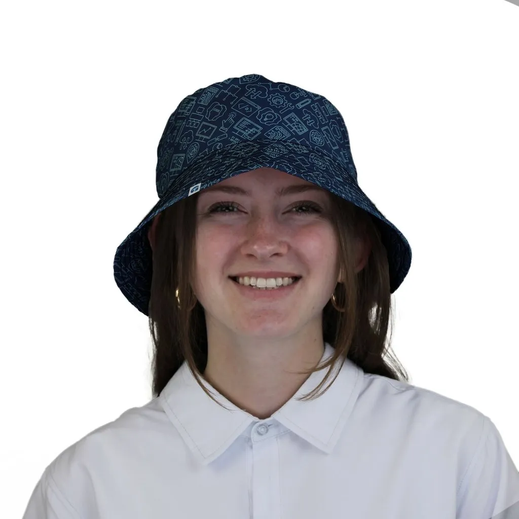 Computer Internet Technology Bucket Hat