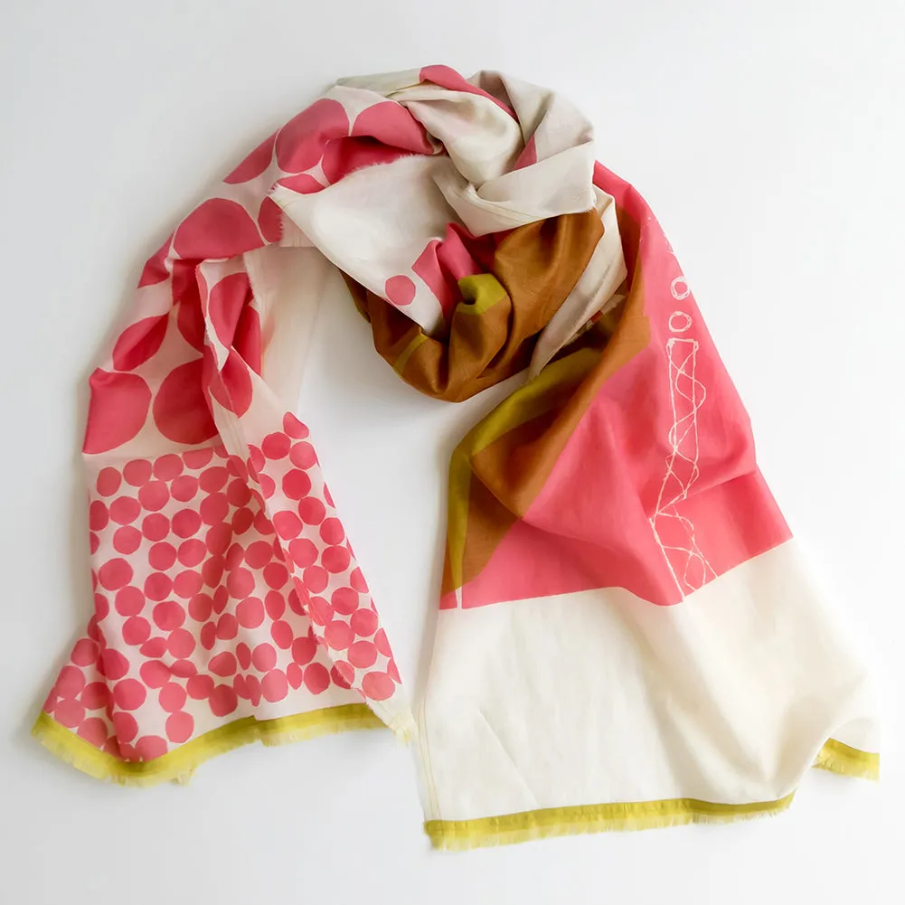 Cotton Silk midi | scarves