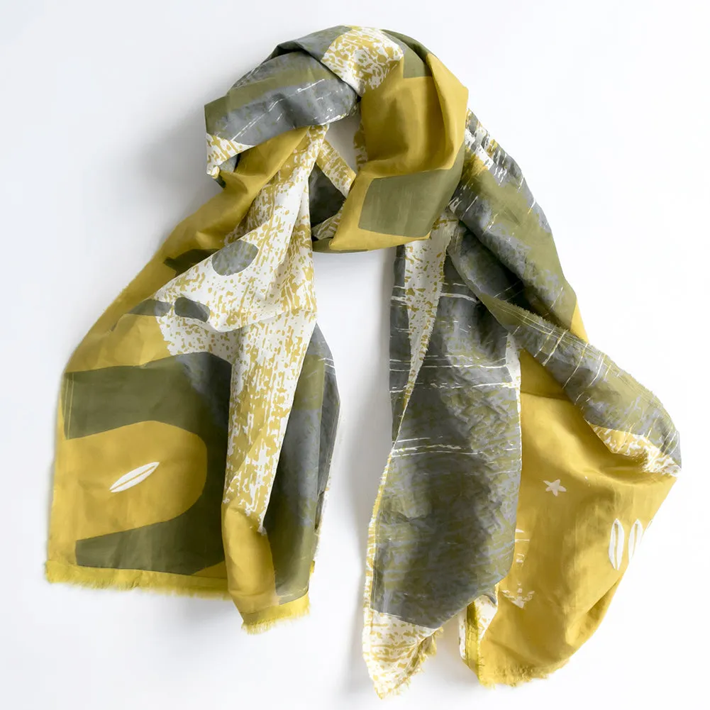 Cotton Silk midi | scarves