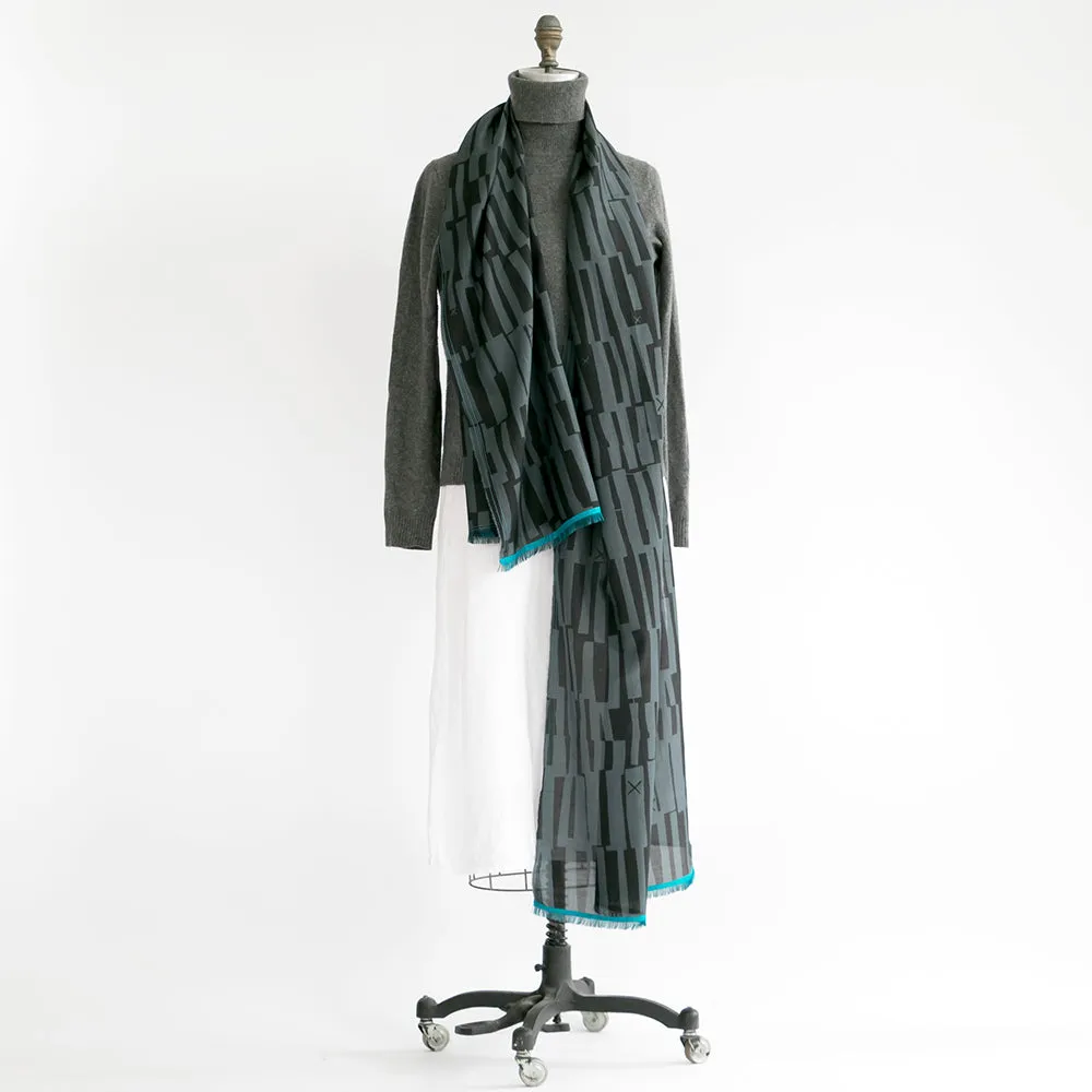 Cotton Silk midi | scarves