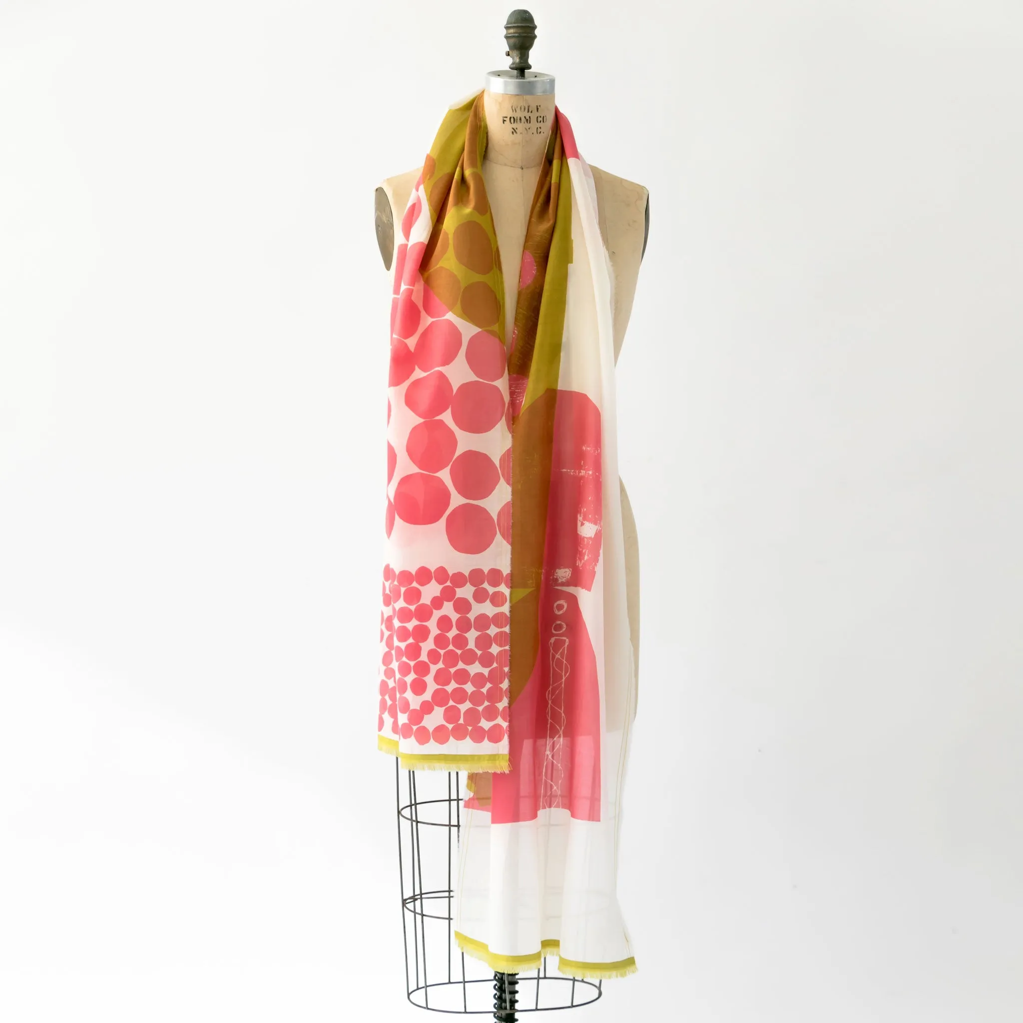 Cotton Silk midi | scarves