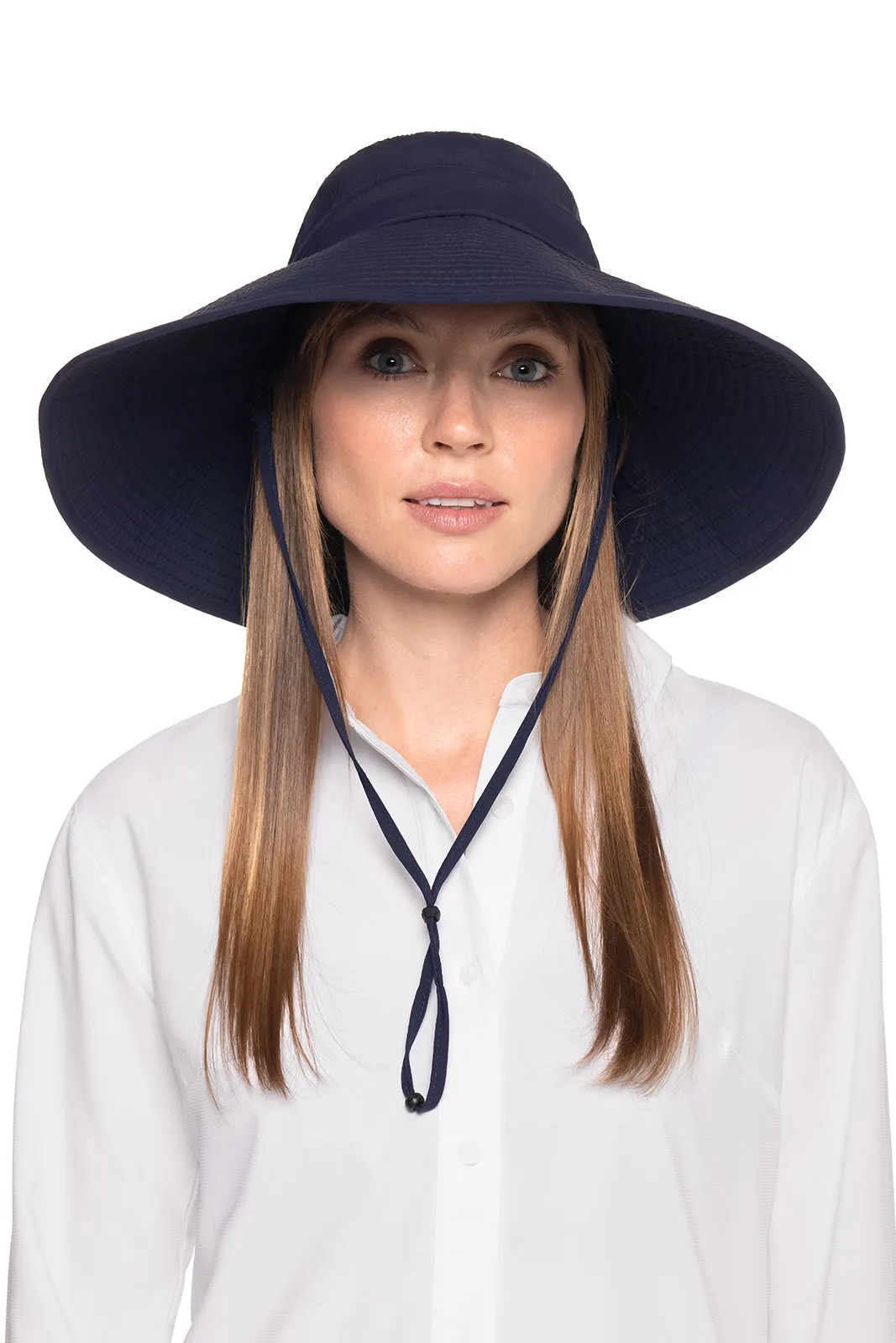 Cyd Travel Beach Hat | Navy