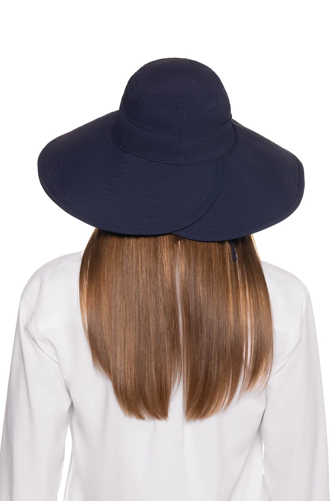 Cyd Travel Beach Hat | Navy