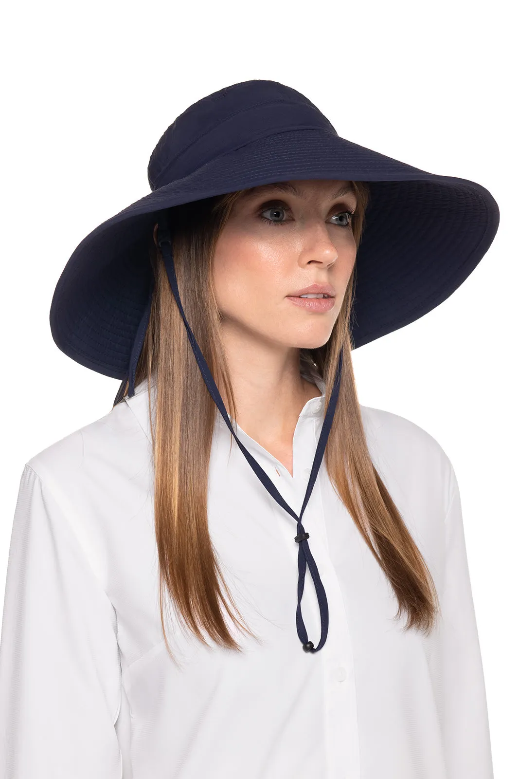 Cyd Travel Beach Hat | Navy