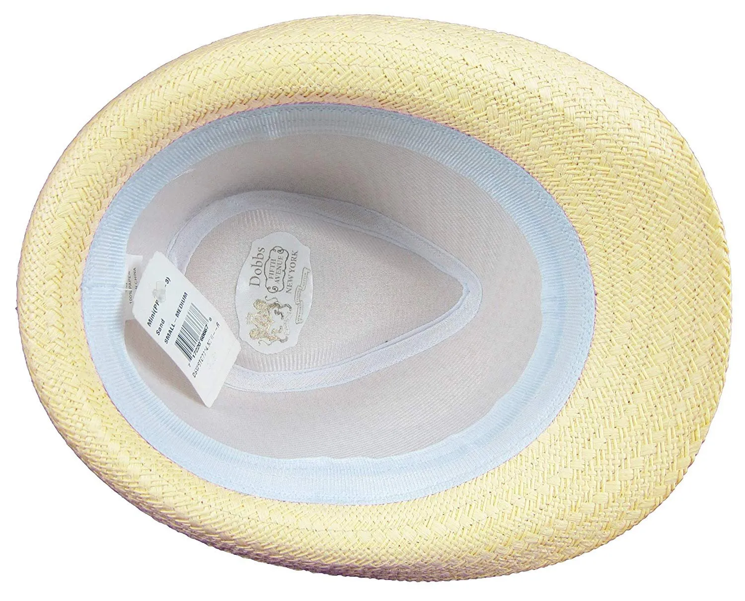 Dobbs Mini Sand Straw Hat Fedora