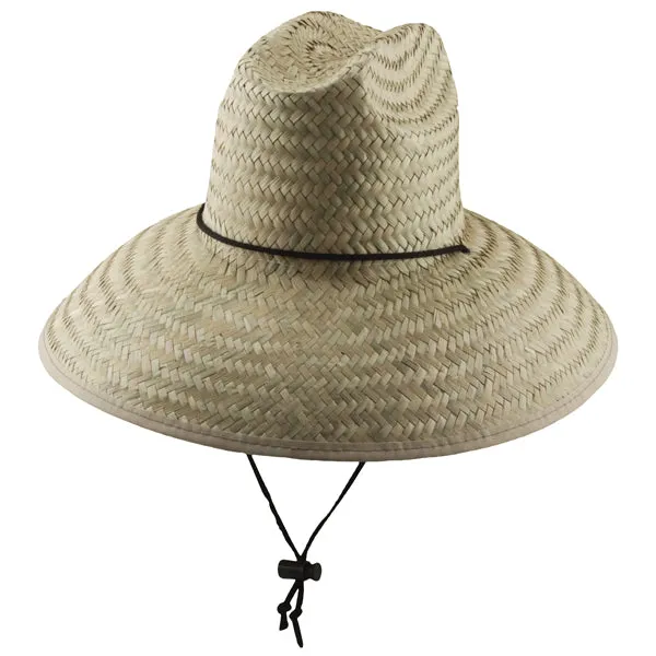 Dorfman Pacific - Palm Lifeguard Straw Sun Hat