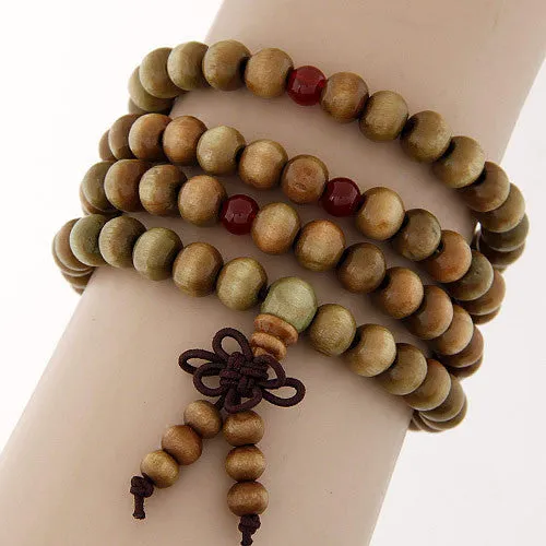 Fashion Wood Beads Buddha Bracelet Men Women Multilayer Bracelets & Bangles Pulseiras Pulseras Mujer Malas Tibet Jewelry