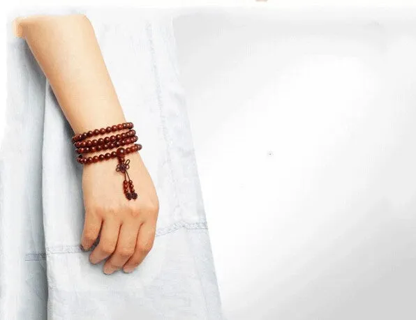 Fashion Wood Beads Buddha Bracelet Men Women Multilayer Bracelets & Bangles Pulseiras Pulseras Mujer Malas Tibet Jewelry