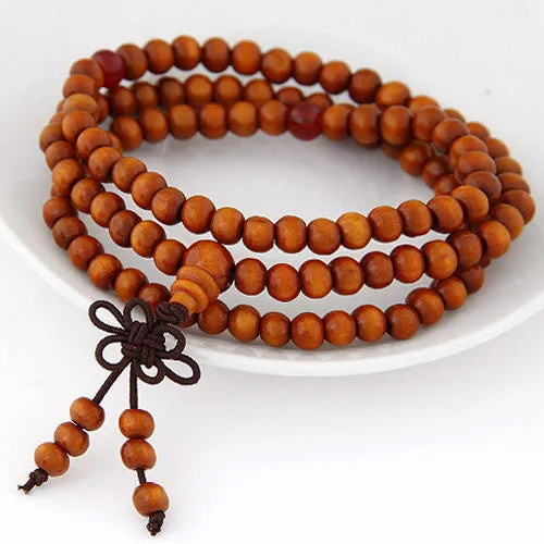 Fashion Wood Beads Buddha Bracelet Men Women Multilayer Bracelets & Bangles Pulseiras Pulseras Mujer Malas Tibet Jewelry