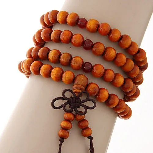 Fashion Wood Beads Buddha Bracelet Men Women Multilayer Bracelets & Bangles Pulseiras Pulseras Mujer Malas Tibet Jewelry