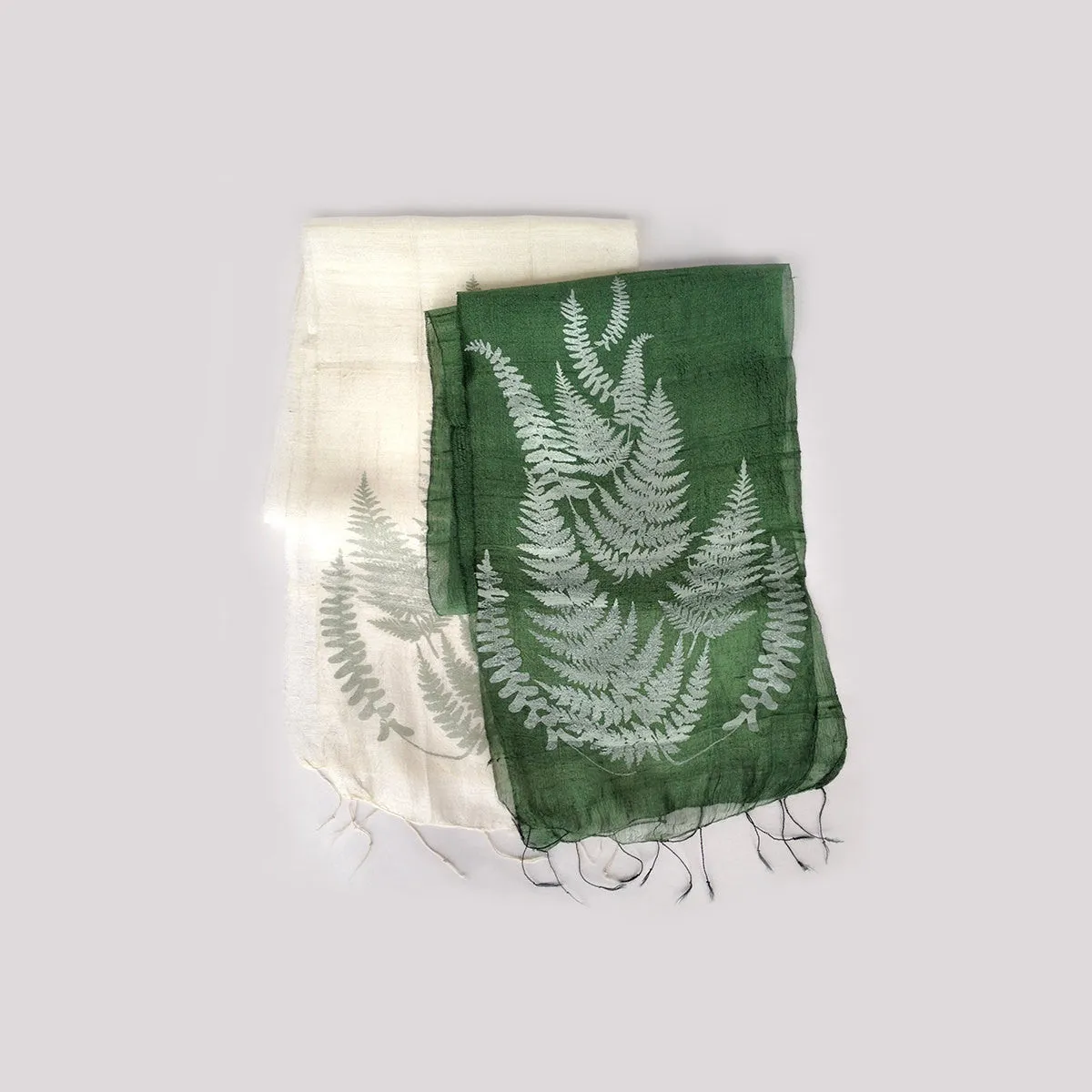 Fern Silk Scarf