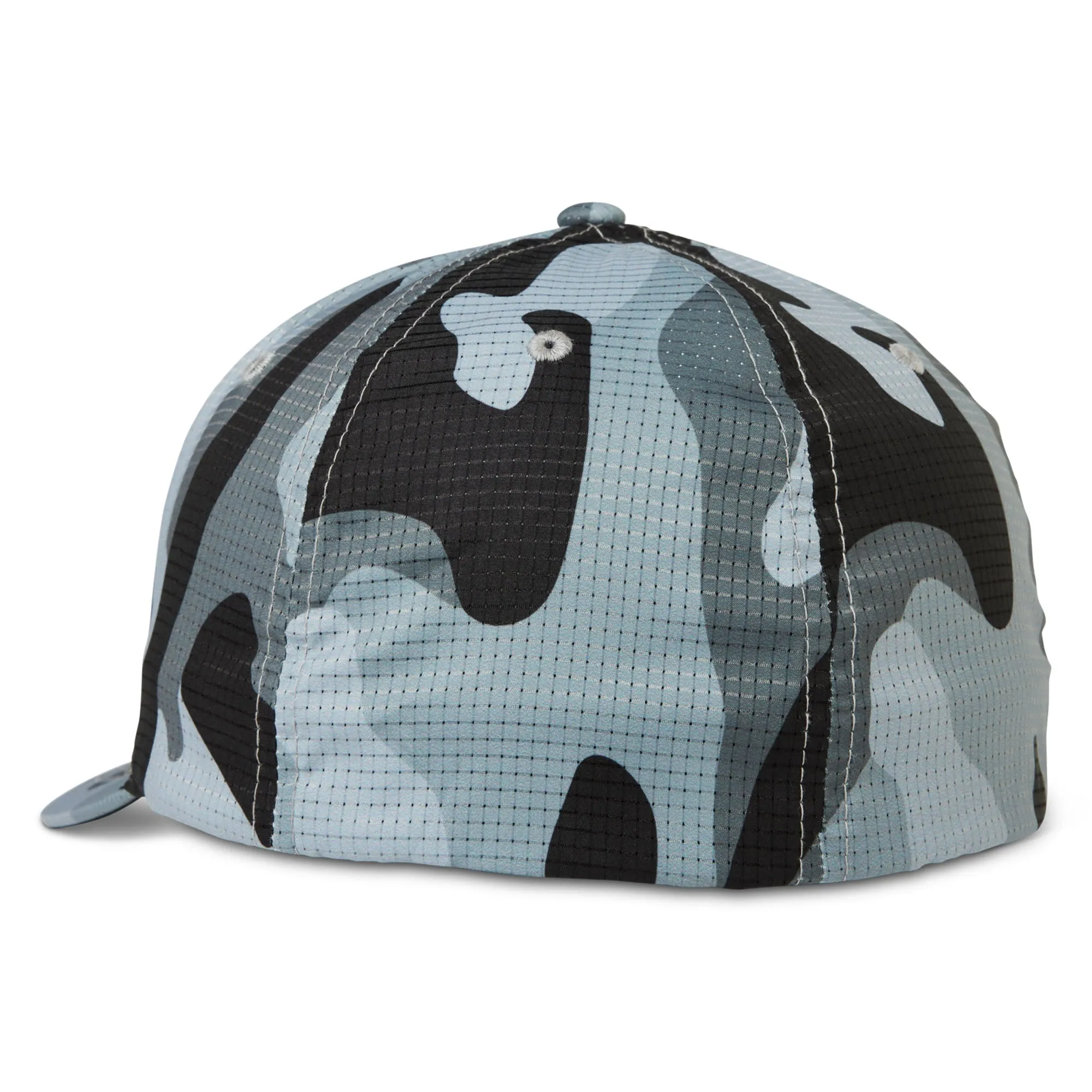 Fox Racing  Vzns Camo Tech Flexfit Baseball Hat Cap Lightweight Casual Black