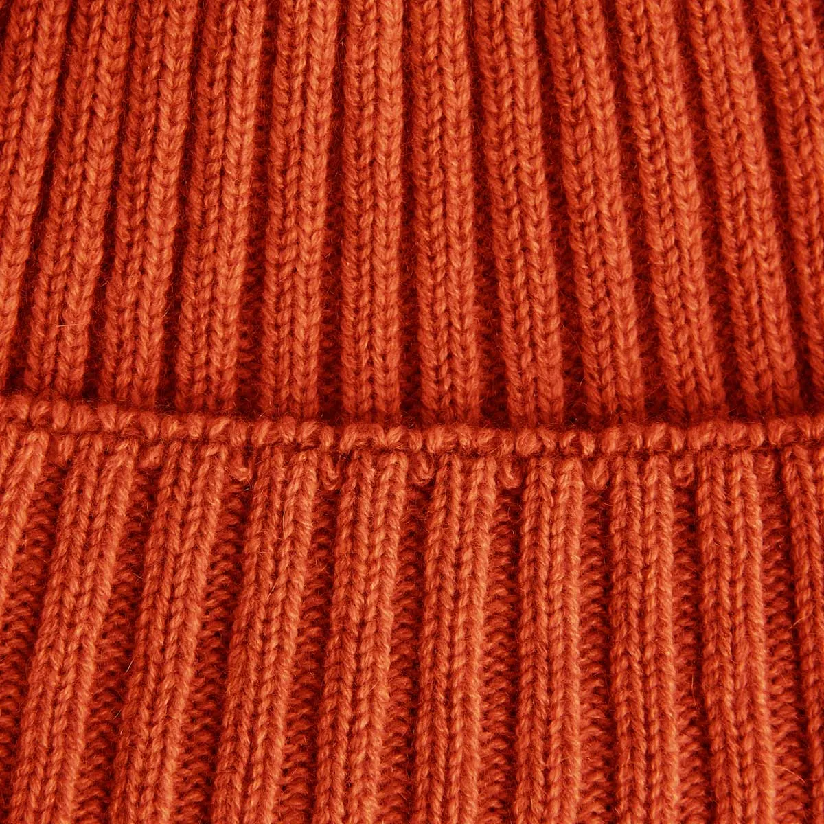 Furnace Orange Cashmere Beanie