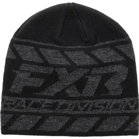 FXR Race Division Beanie Black/Char Heather Grey