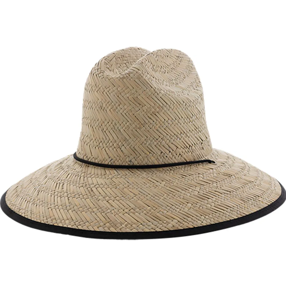 FXR  Shoreside Straw Hat Adjustable Chin Strap Full Printed Brim - Adult