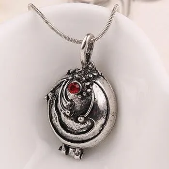 Hot Sale New fashion jewelry Vampire Diary Elena Vervain Box choker necklace for lovers' Pendant Necklaces