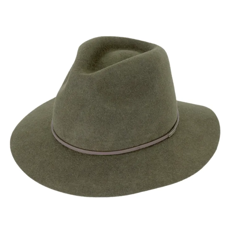 Kooringal Mid Brim Fedora Rajah - Cypress