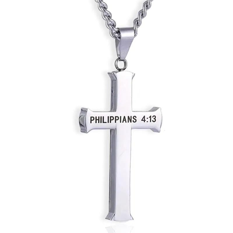 Men's Christian Necklace <br> I Can Do All Things