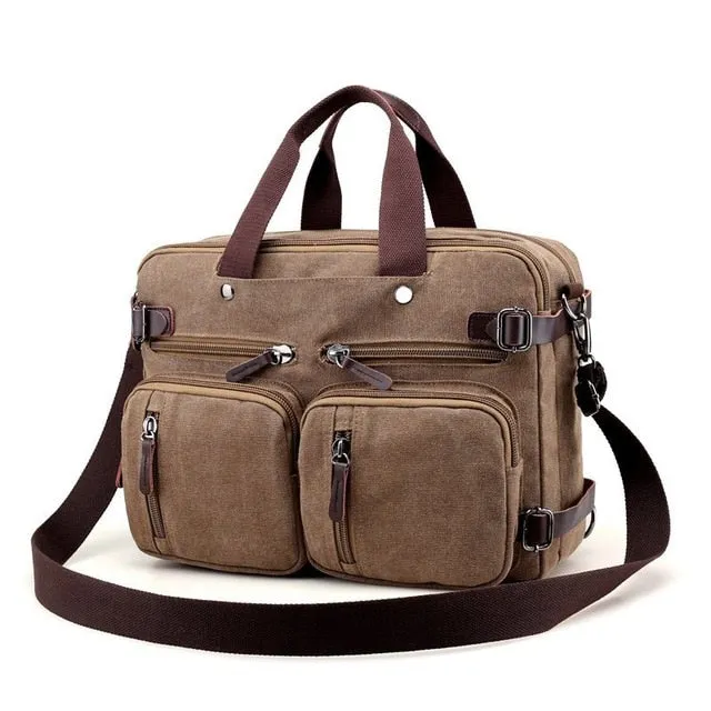 Modern Canvas Shoulder Bag