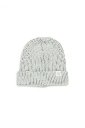 Norse Waffle Beanie - Light Grey Melange