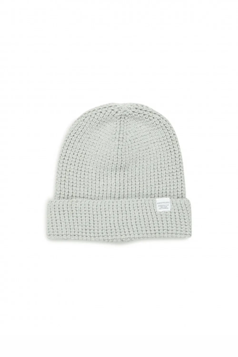 Norse Waffle Beanie - Light Grey Melange