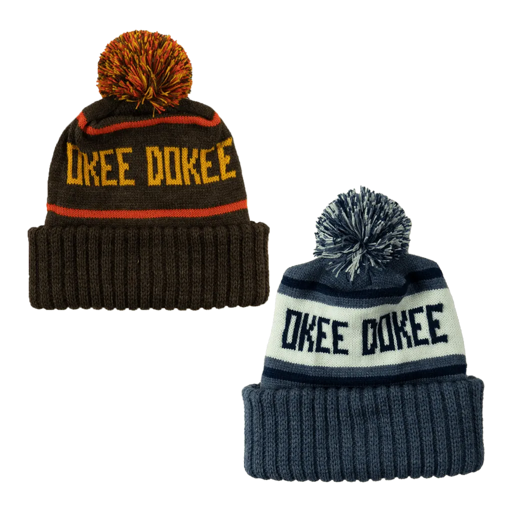 Okee Dokee Youth Winter Pom Beanie