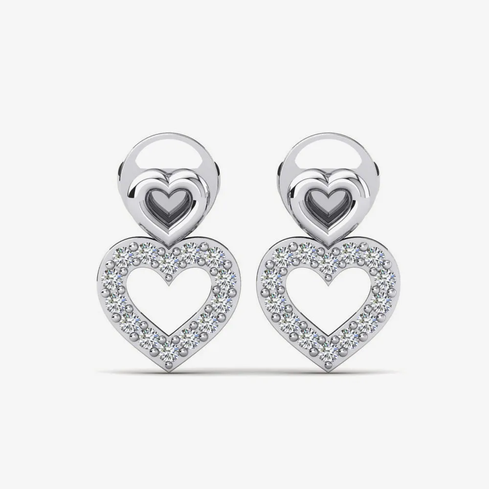 Patrizia Heart Earrings