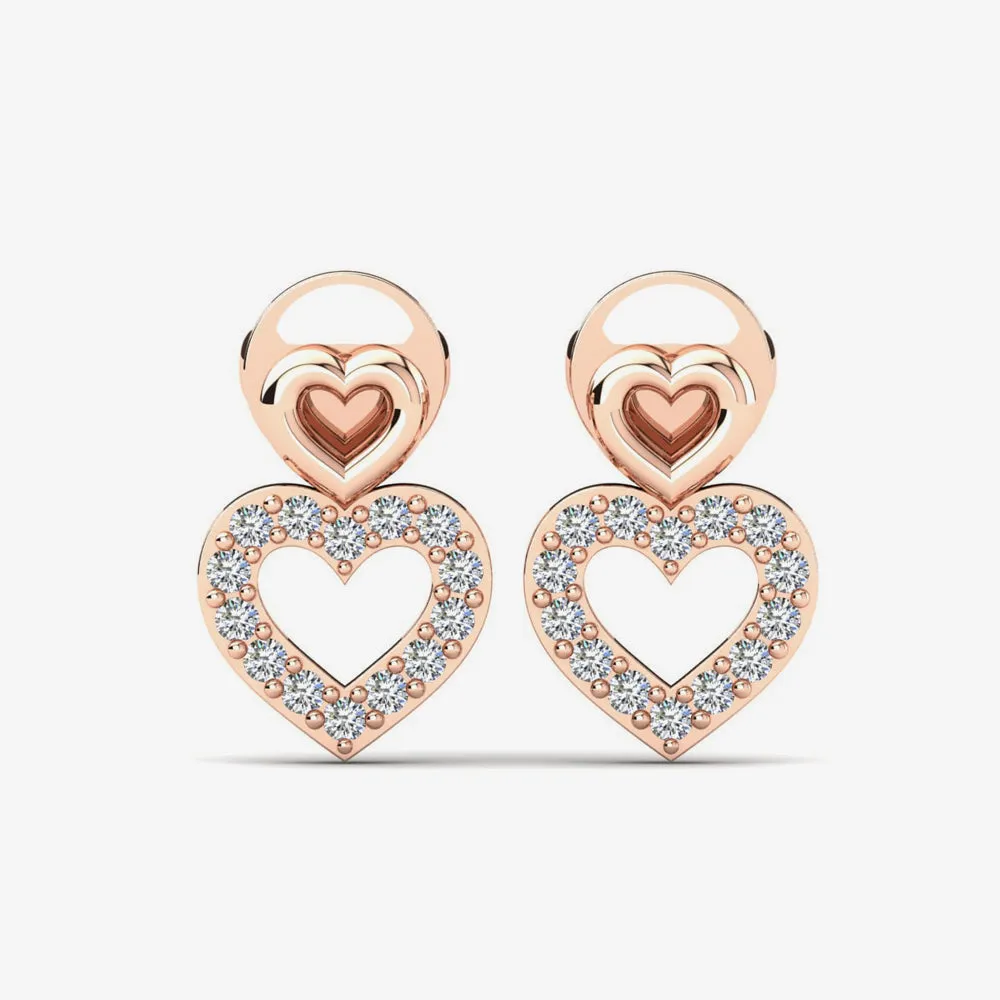 Patrizia Heart Earrings