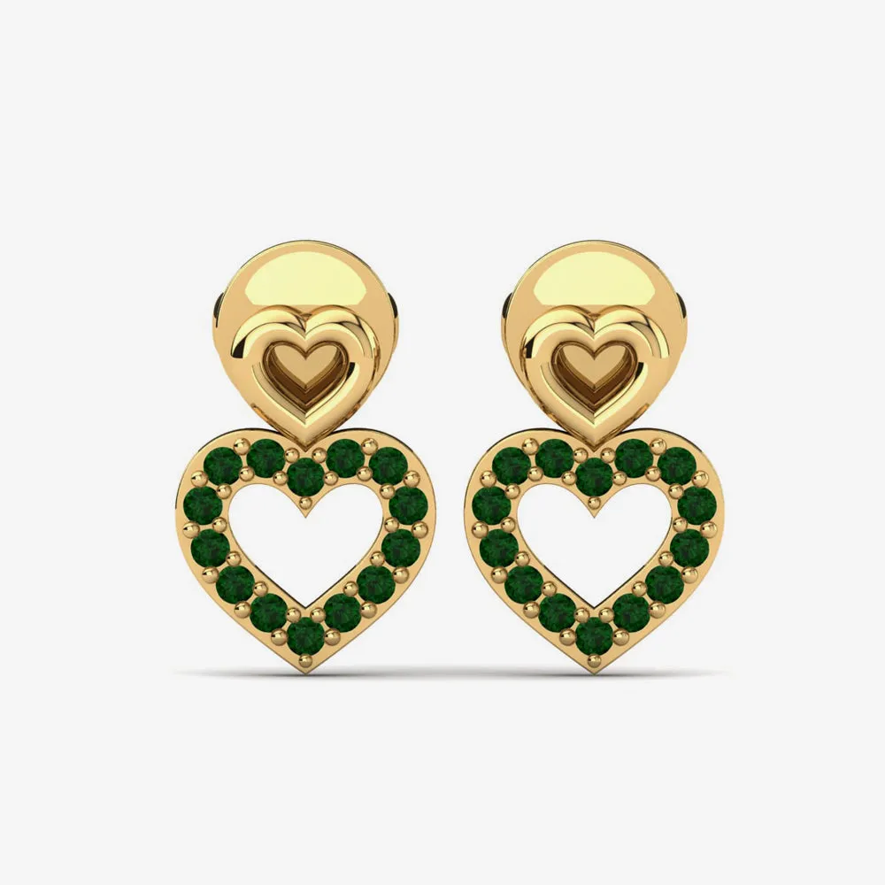 Patrizia Heart Earrings