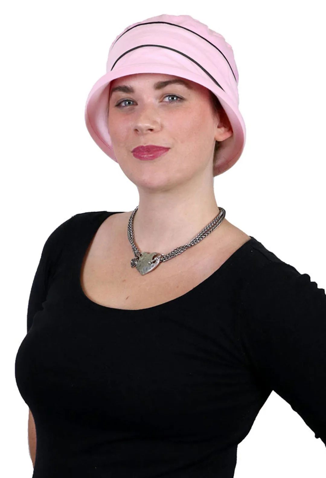 Pippin Cotton Cloche Hat Chemo Headwear for Women 50  UPF Sun Protection