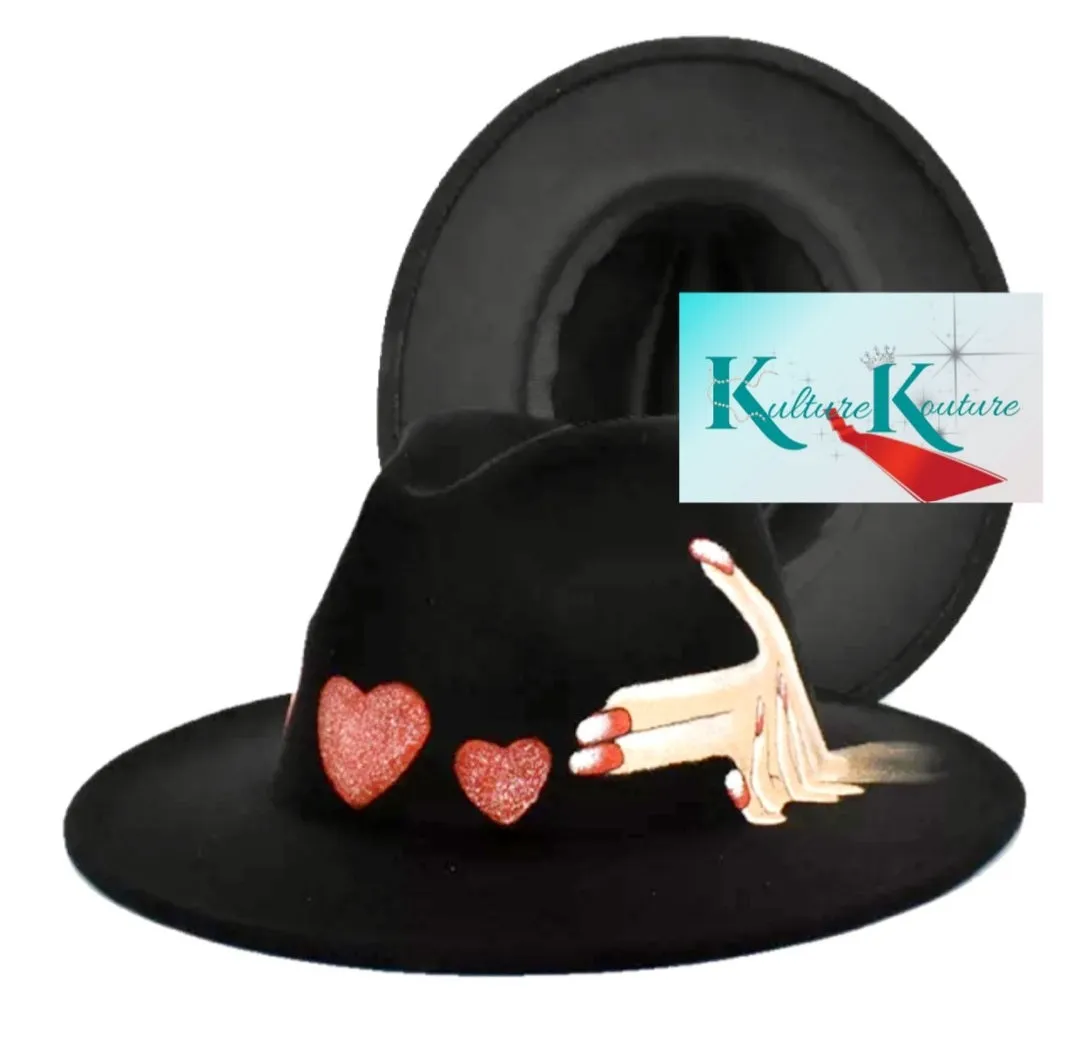 PROTECT YOUR HEART UNISEX FEDORA HAT