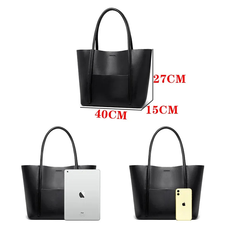 PU leather classic handbag