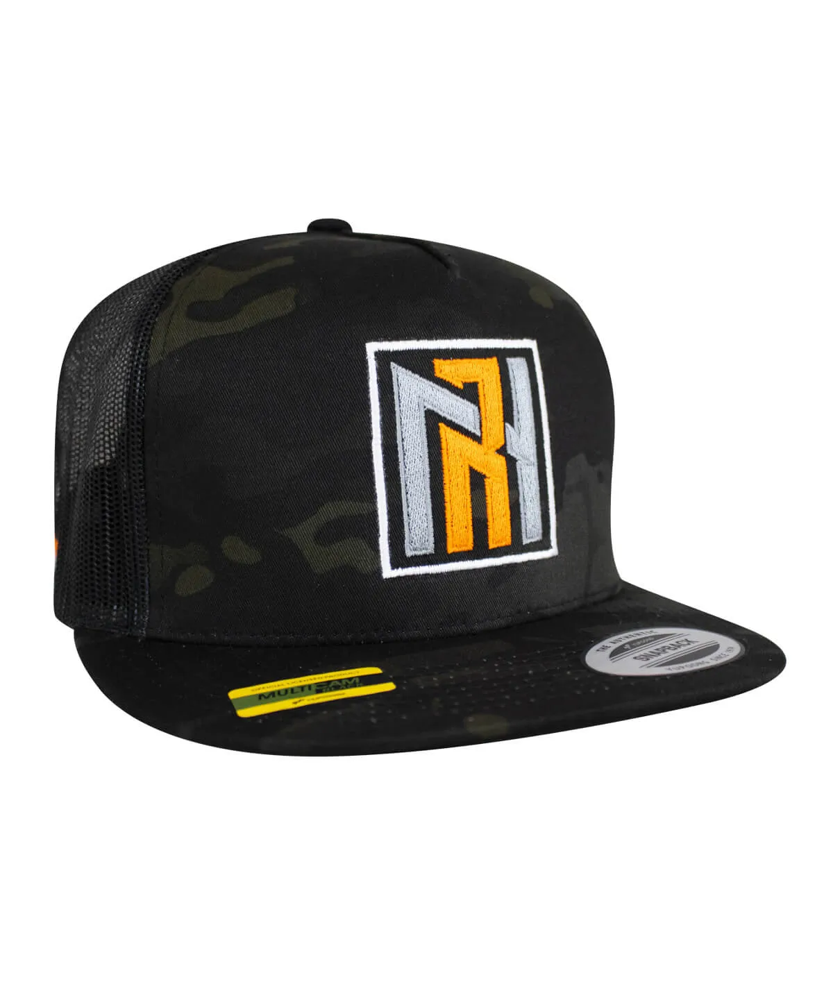 "N-R Orange" Trucker  Baseball Hat (evening glow available)