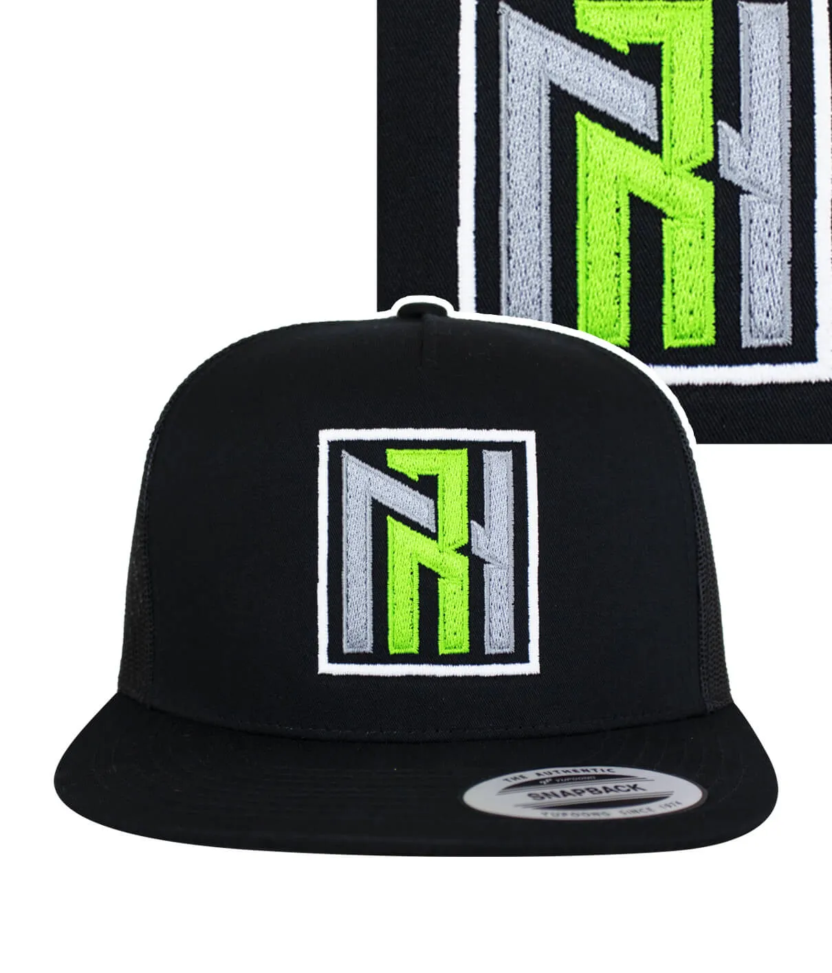 "N-R Orange" Trucker  Baseball Hat (evening glow available)