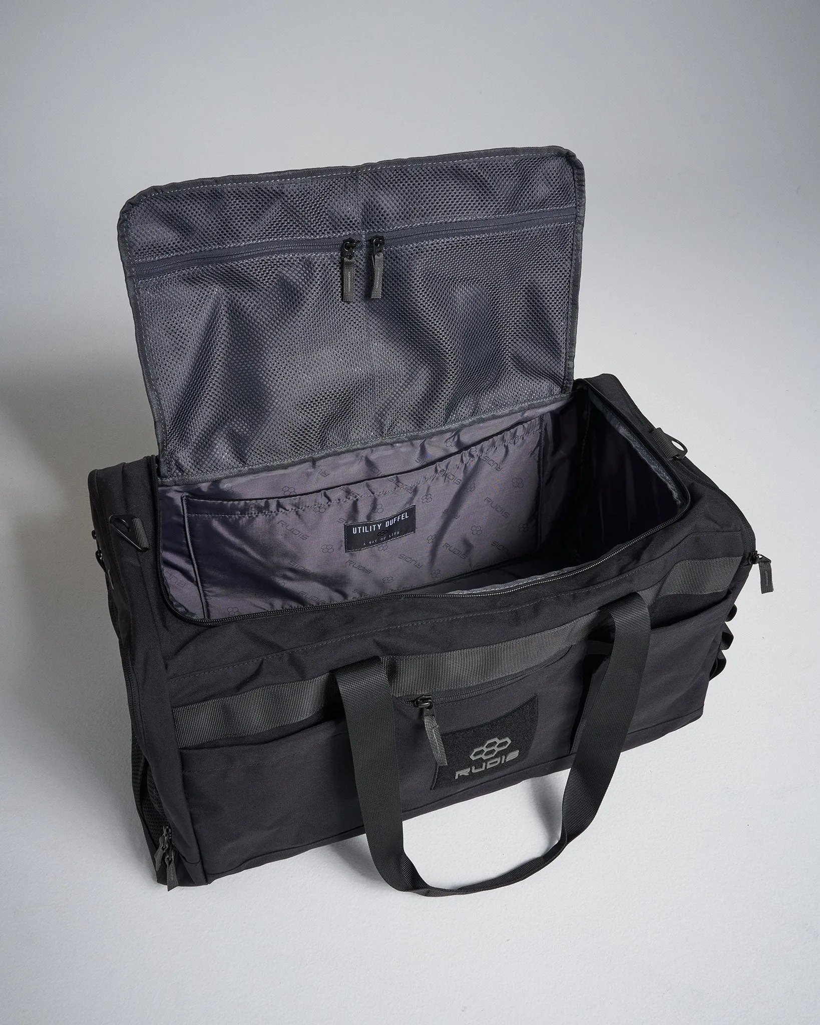 RUDIS Utility Duffel Bag - Black