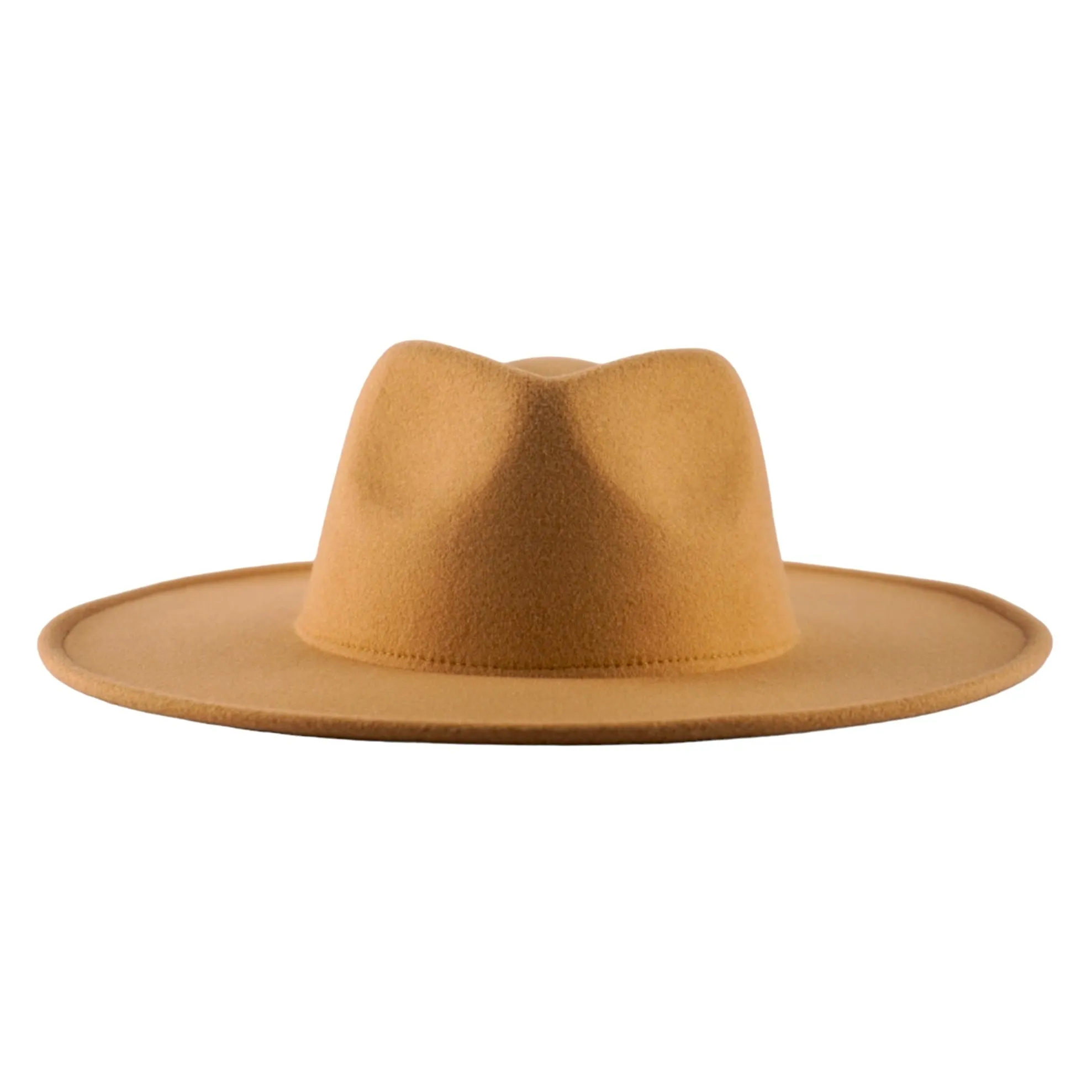 Savannah Wide Brim Fedora - Khaki