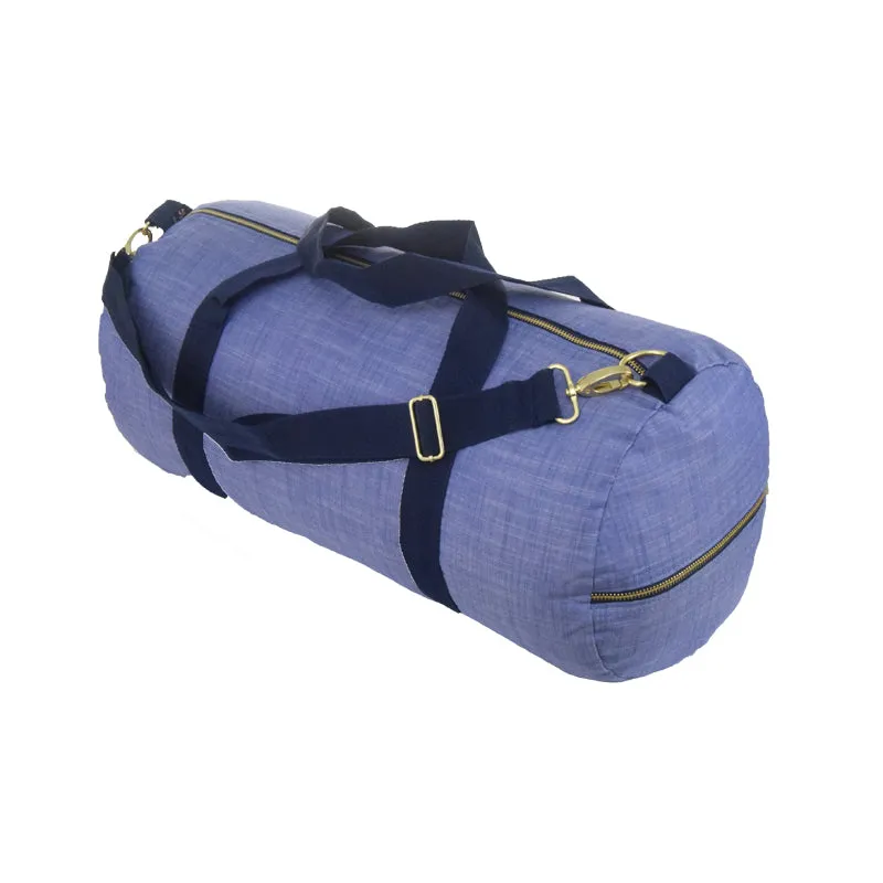 Seersucker Large Weekender Duffle