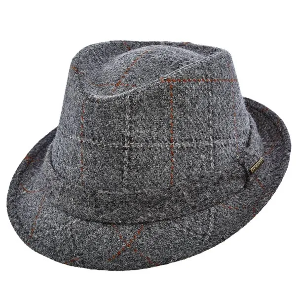 Stetson - Plaid Italian Wool Fedora