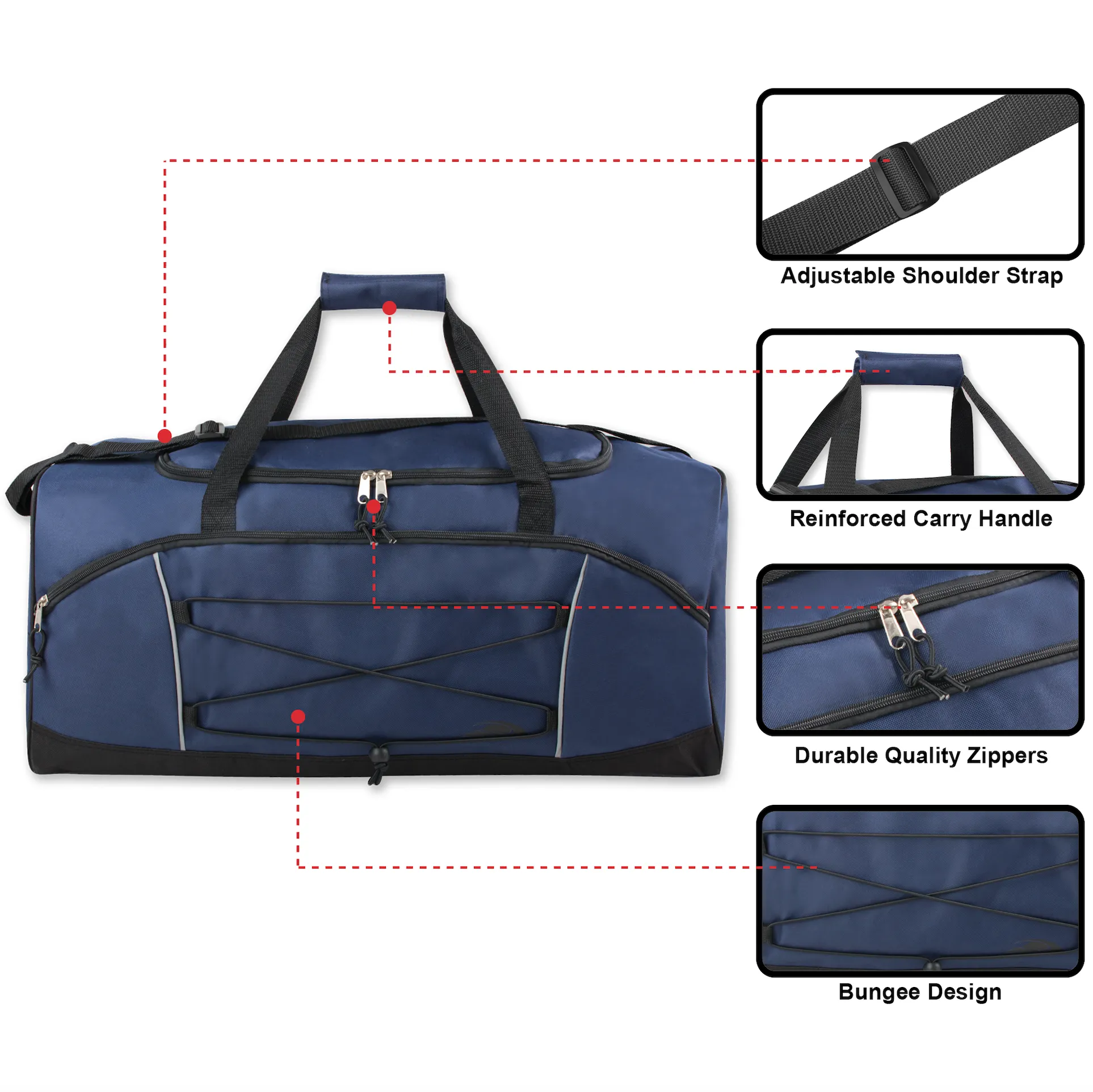 Trailmaker 26 Inch Bungee Duffel Bag