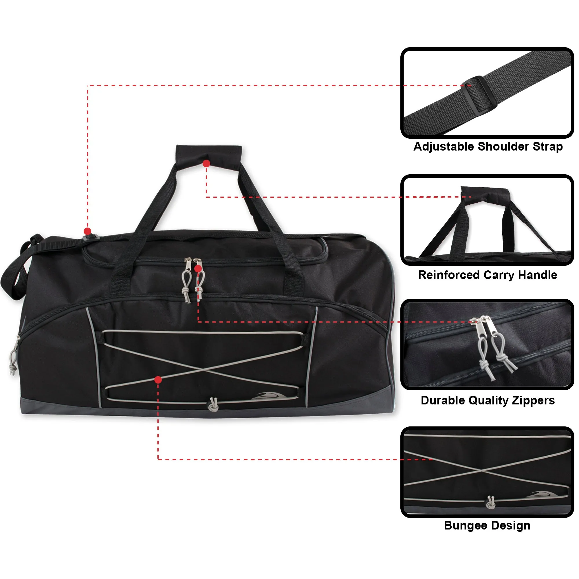 Trailmaker 26 Inch Bungee Duffel Bag