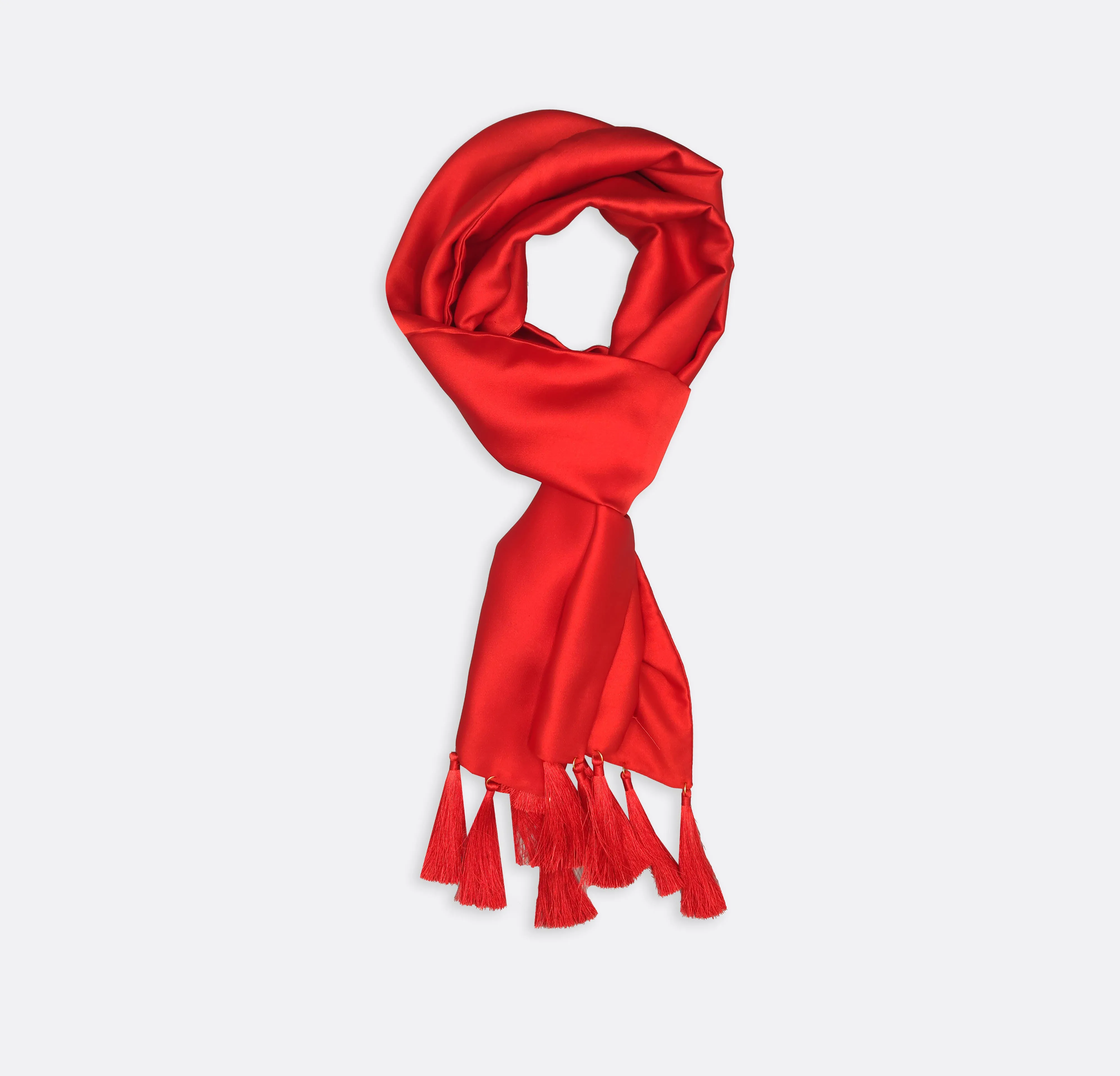 VALENTINE RED - SILK scarves